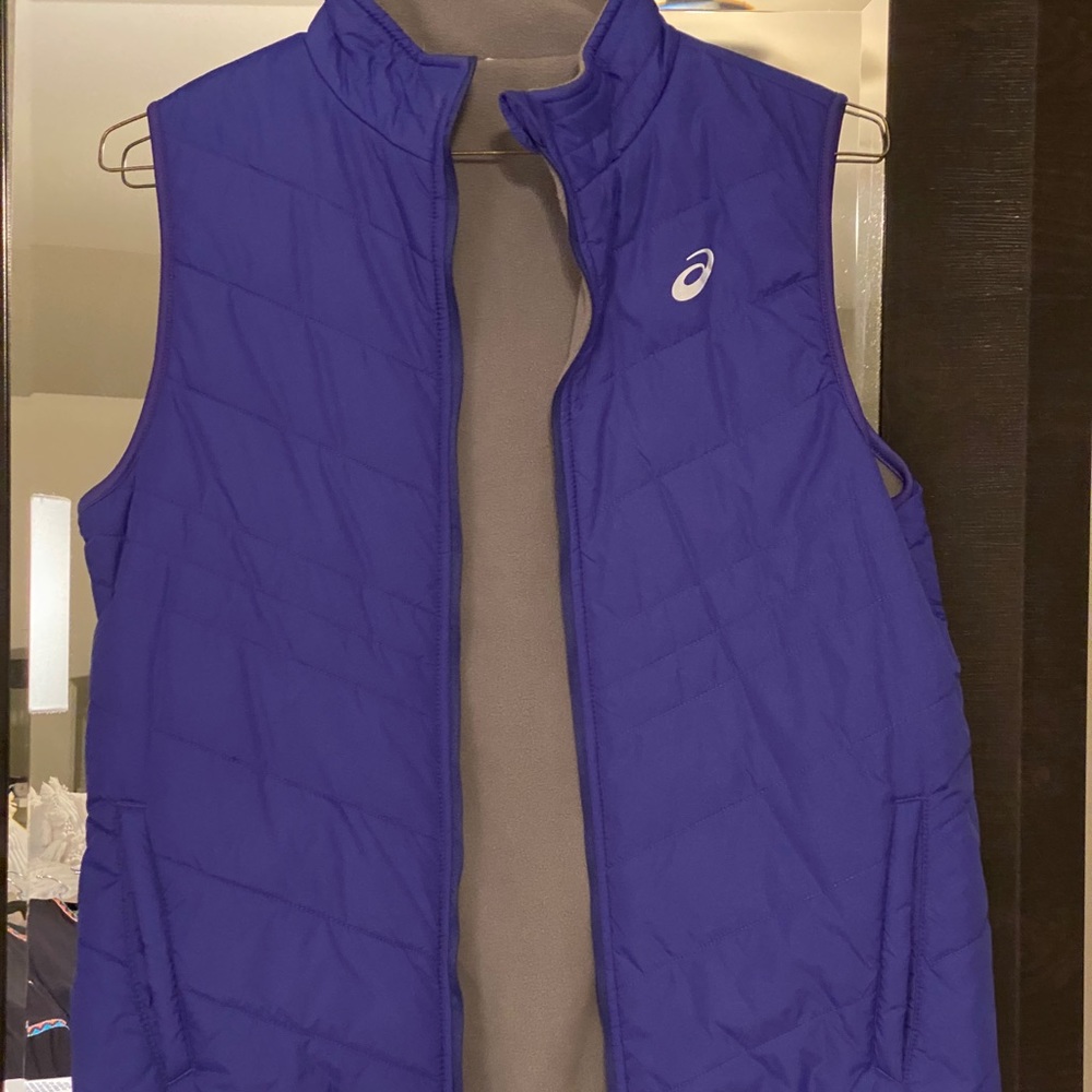 Blue/Purple Reversible Vest